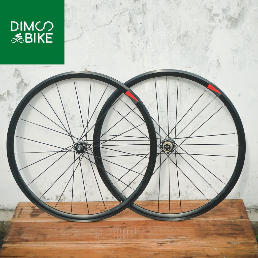 Wheelset Rujixu 30mm 700C G3 BLACK Disc Brake Qr model campagnolo