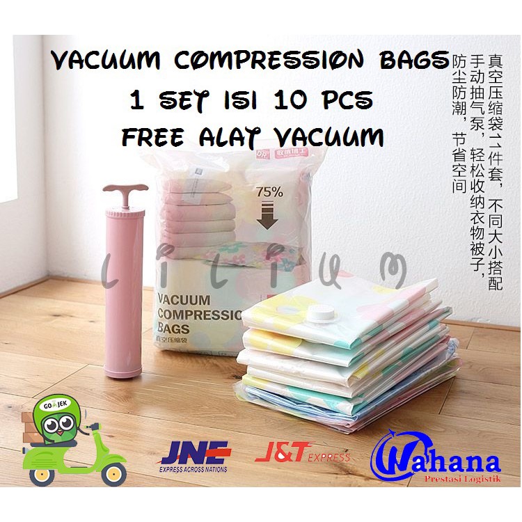 vacuum compression bags plastic set 11 Dr.storage / plastik vakum