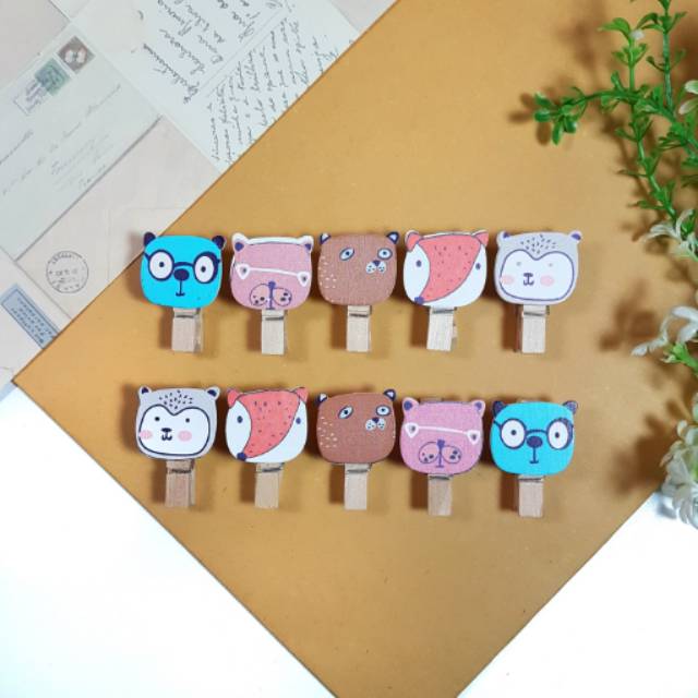 Wooden Clip | Klip Rubah