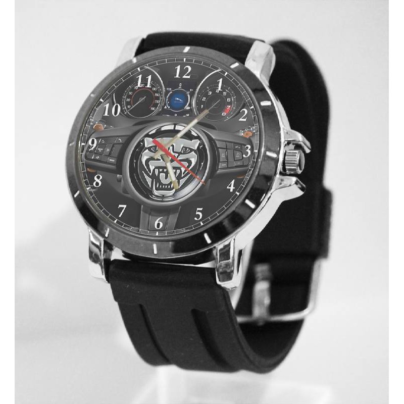 Jam Tangan Pria dan Wanita Rubber Custom JAGUAR 01 Terbaru