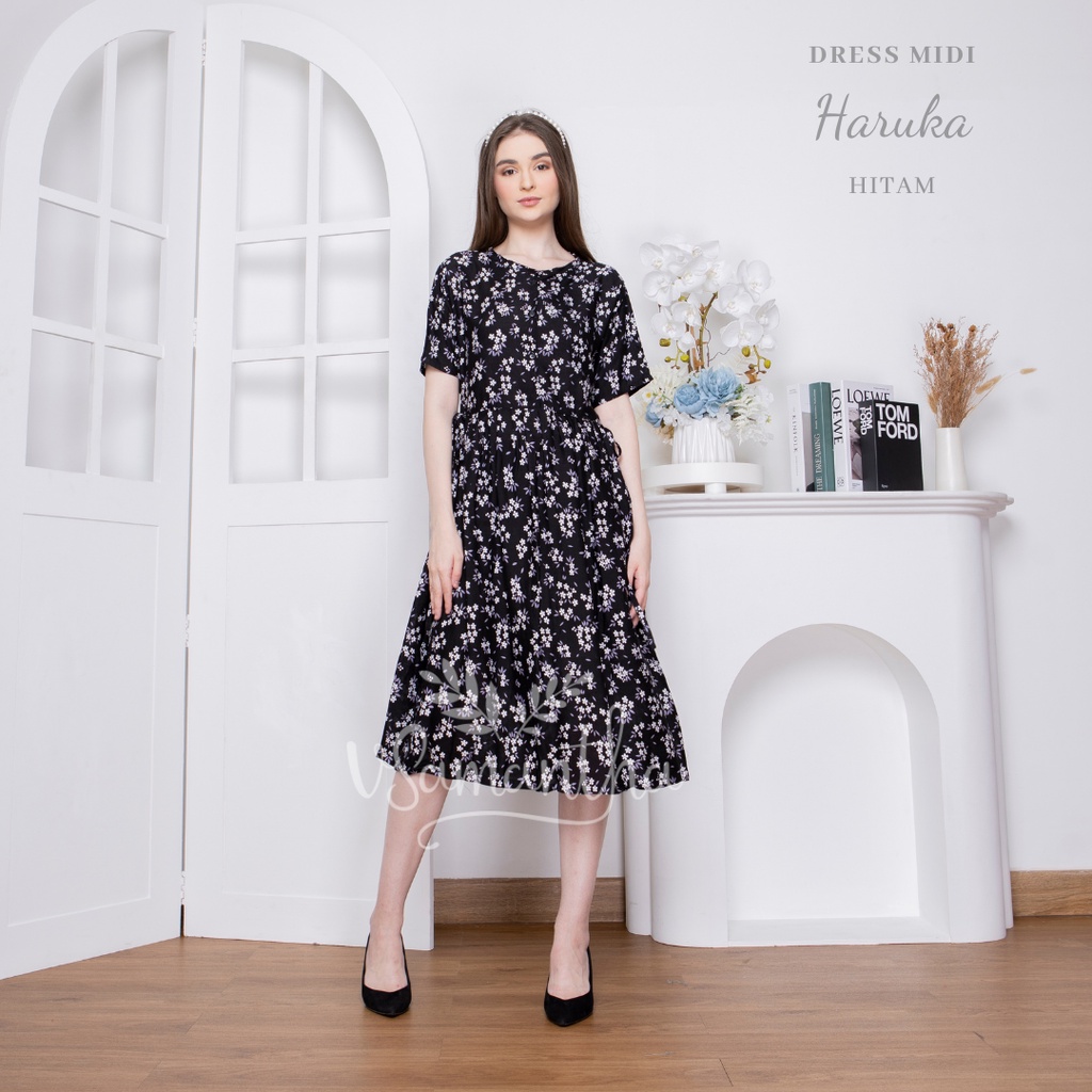 Dress / Daster Midi Korean Haruka