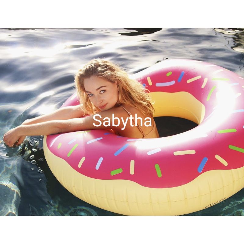 Ban Renang Donat / Pelampung Renang JUMBO 120 Cm INTEX # 5623