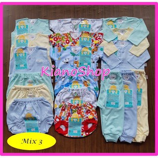 PAKET BAJU  BAYI  NEWBORN  LIBBY MOTIF  NEWBORN  DAN 3 6 BULAN 