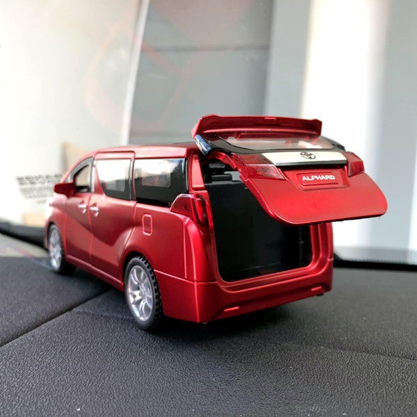 TOYOTA ALPHARD RED EDITION Parfume Pewangi Pengharum Mobil Parfum Pajangan Miniatur Diecast Mobil