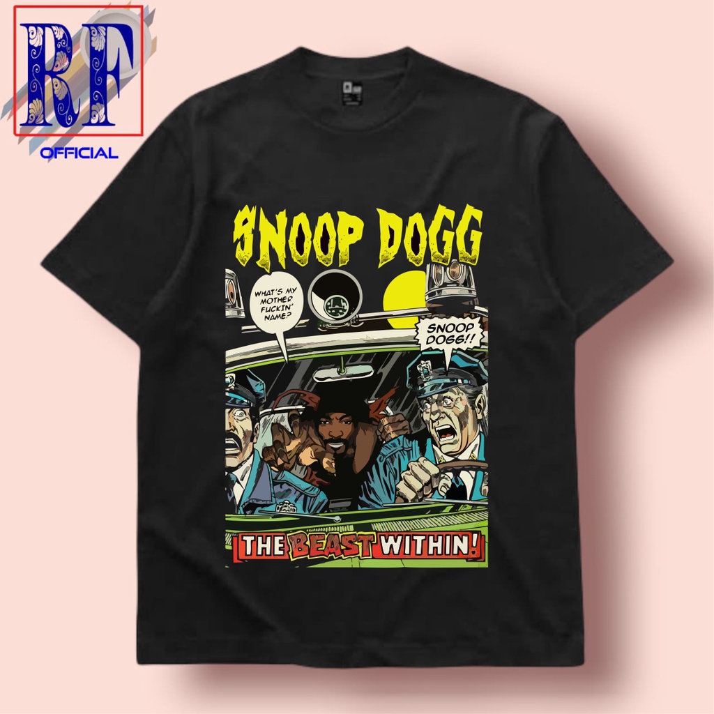 KAOS VINTAGE RAPPER SNOOP DOGG | BAJU BOOTLEG RAPPER
