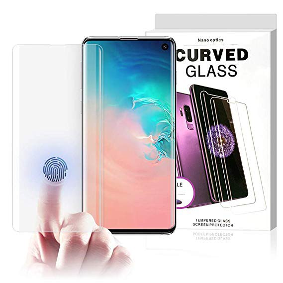 Tempered Glass UV Samsung Galaxy S8/S8 Plus, S9/S9 Plus, S10/S10 Plus, S7 Edge, S20 Plus, S21, S21 Ultra, S21 Plus