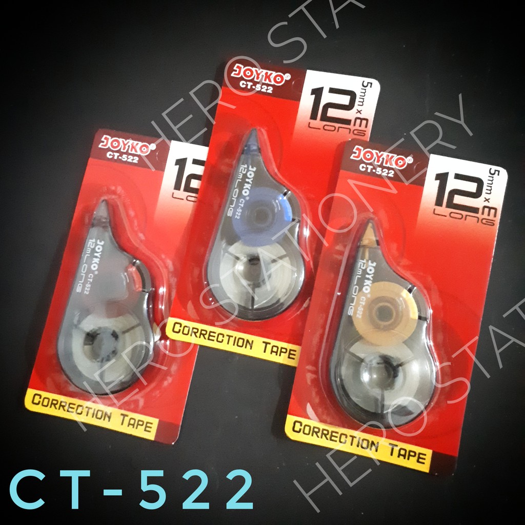 

Joyko correction tape long 12m CT-522