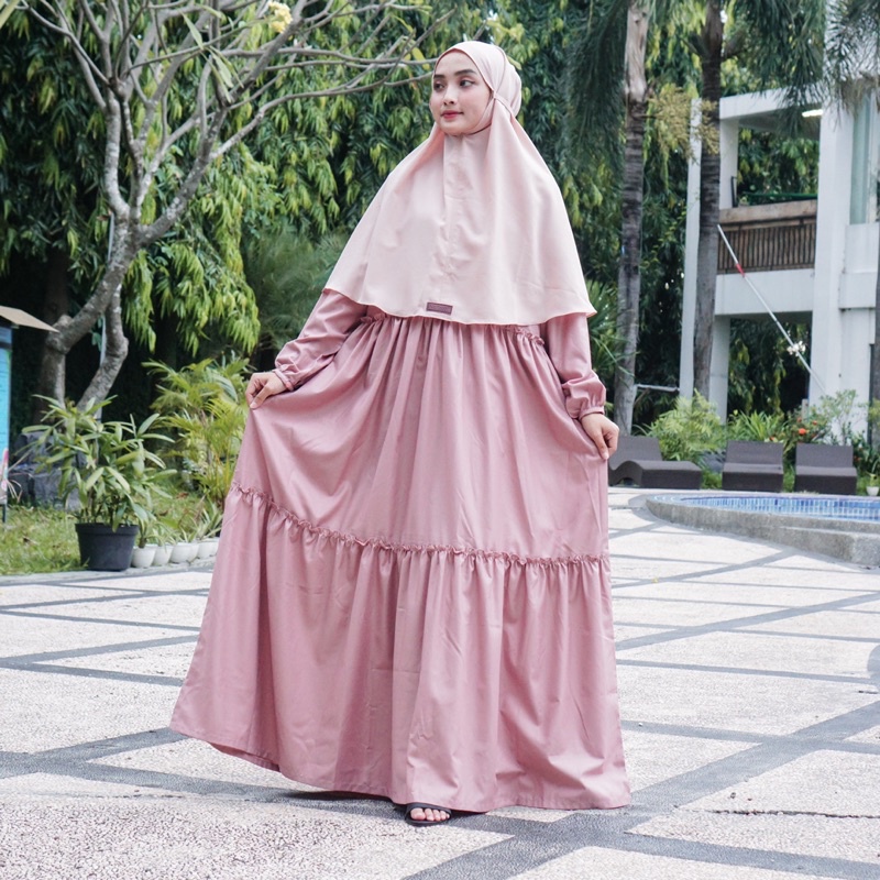 basic bergo maryam / bergo tali / murah bagus