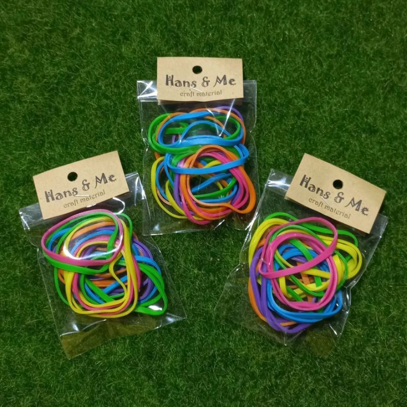 Karet Gelang Warna Warni