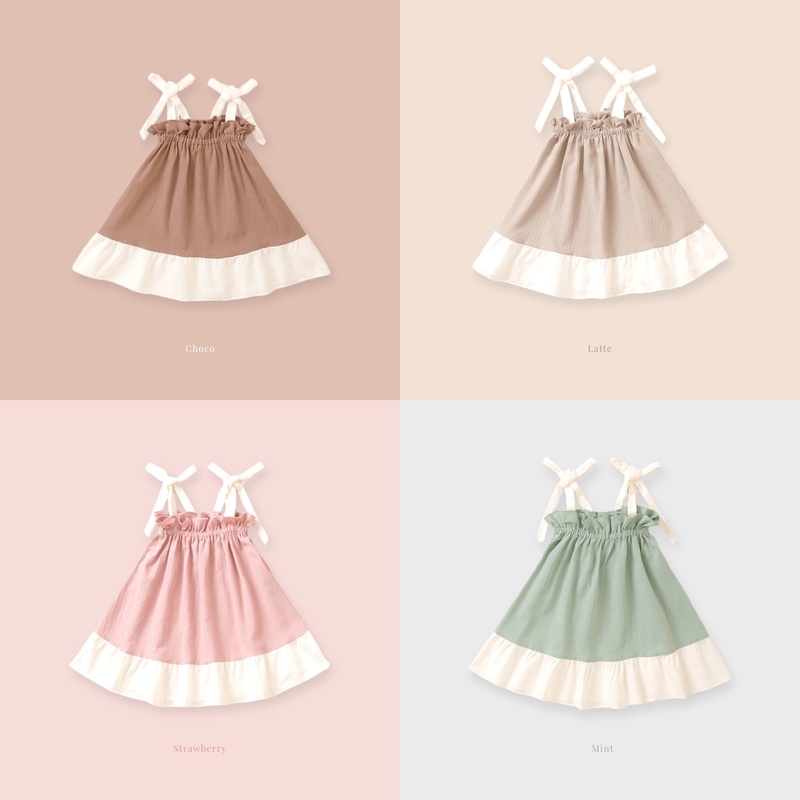 Little Folk Kate Dress Anak 1-6 tahun