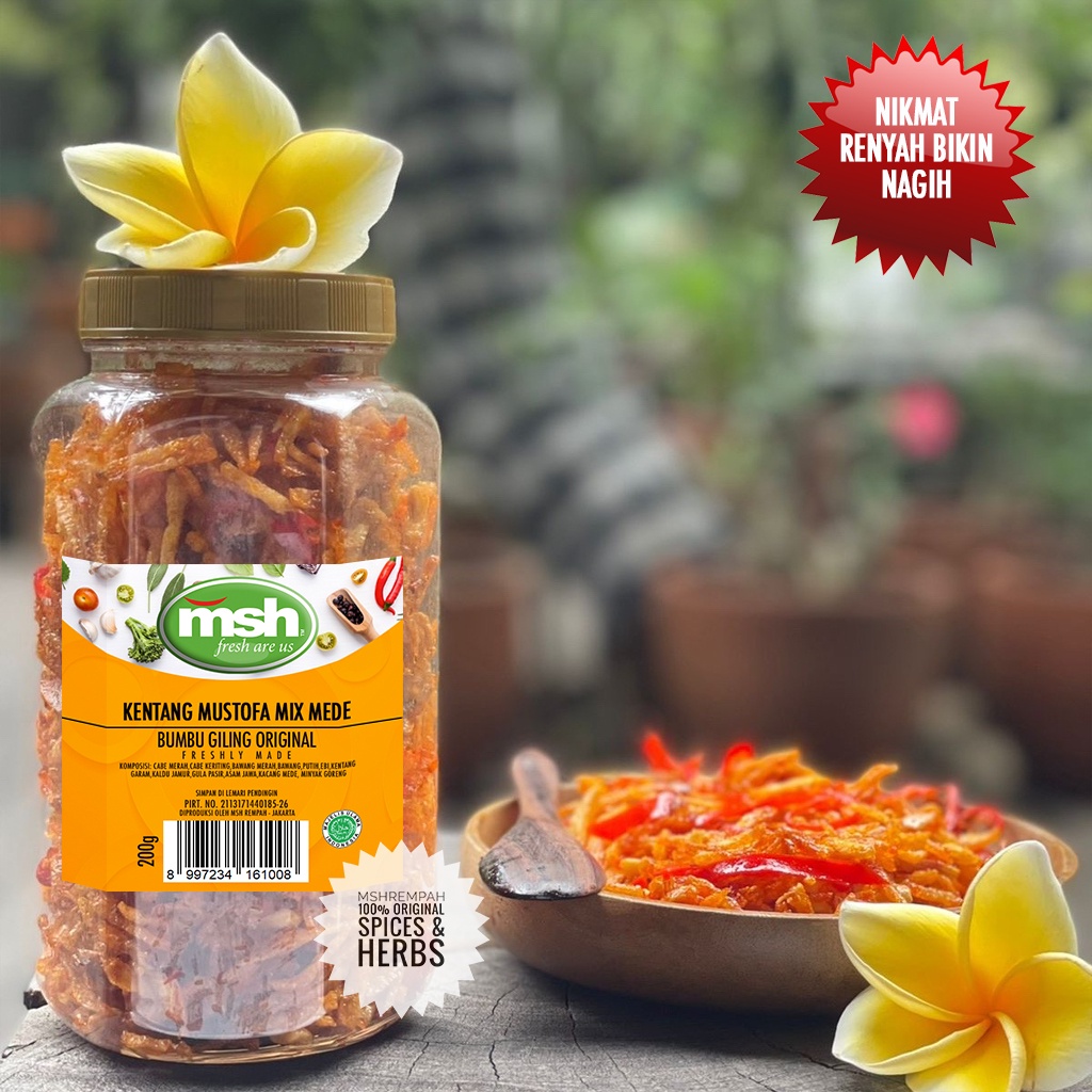 

Kentang Mustofa Mix Mede