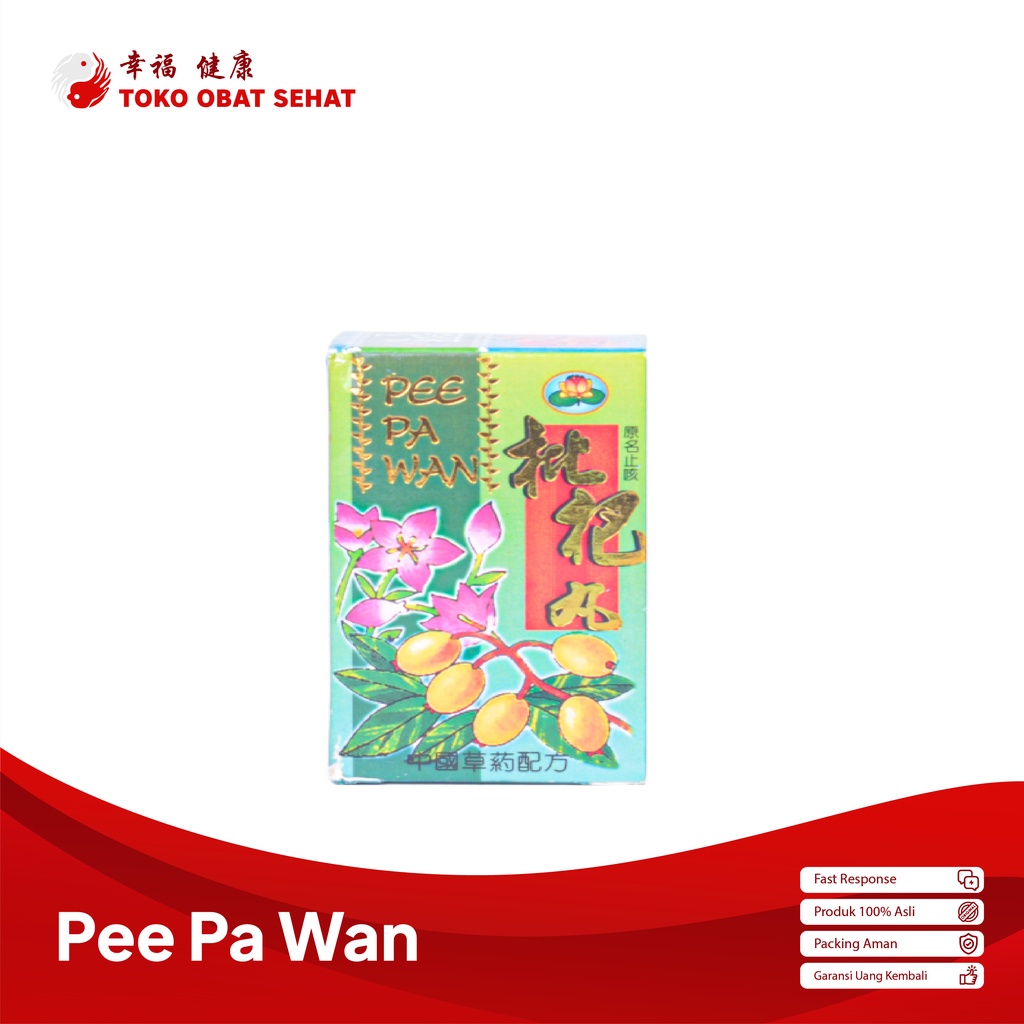 PEE PA WAN ORIGINAL obat batuk - pilek - demam herbal