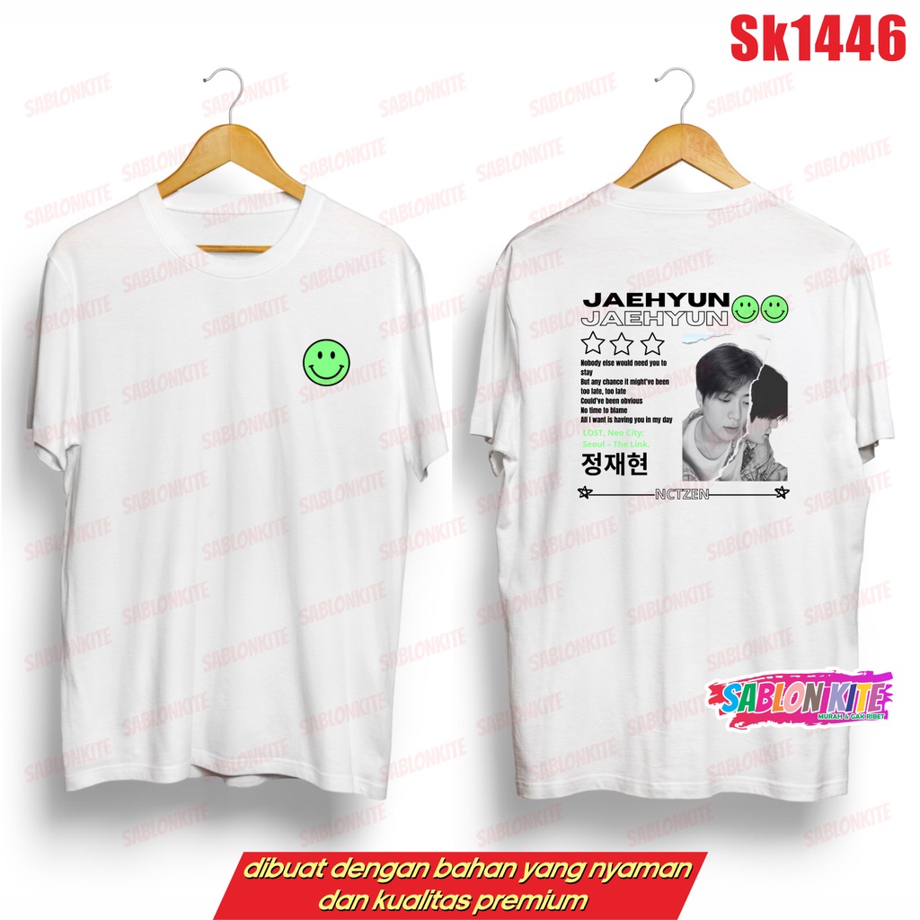 MURAH!!! KAOS NCT JAEHYUN SK1446 UNISEX COMBED 30S