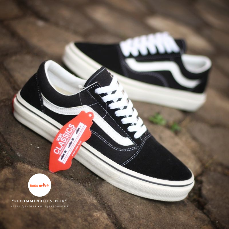 PROMO Sepatu Vans Oldskool Classic Premium | Sneakers Pria dan Wanita Import Quality, Harga Murah Kualitas Mewah