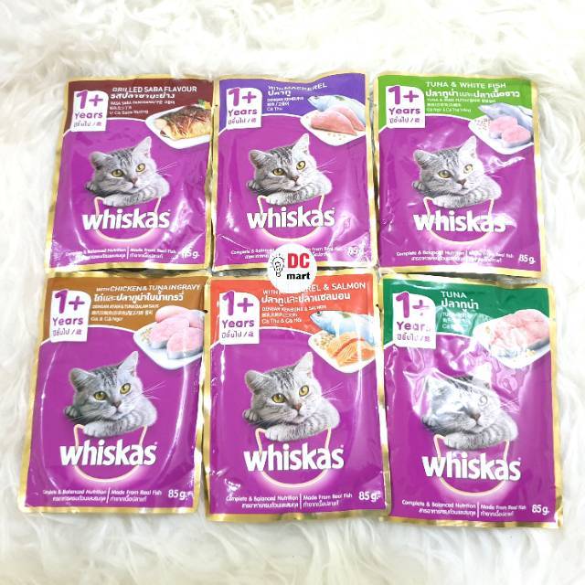 Whiskas Adult Sachet 85 Gram Wet Food Basah Saset Pouch Whiskas Murah 85gr Shopee Indonesia