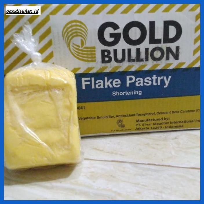 

Rettubagetnem- Mentega Pastry | Gold Bullion Flake Pastry 1/2Kg -Asli-Slii.