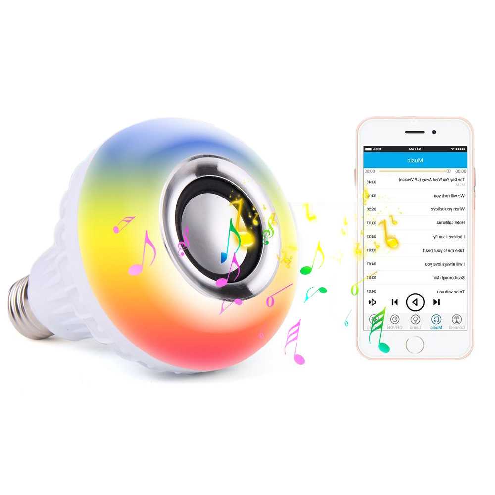 LED RGB E27 12W dengan Bluetooth Speaker / Lampu Speaker LED Tiktok Multi Warna Suara Jernih 20 Watt Rgb Sensor / Lampu Speaker Bluetooth Bohlam Super Bass Remote Control / Bohlam Led Lampu Disko Hias Kamar Warna Warni / Bohkam Lampu Rgb Murah Original