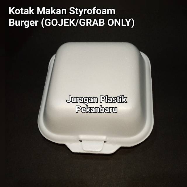 Styrofoam Burger | Sterofoam / Styrofom isi 200pcs/pack Kotak Gabus Tempat TF Hamburger / Sterofom M