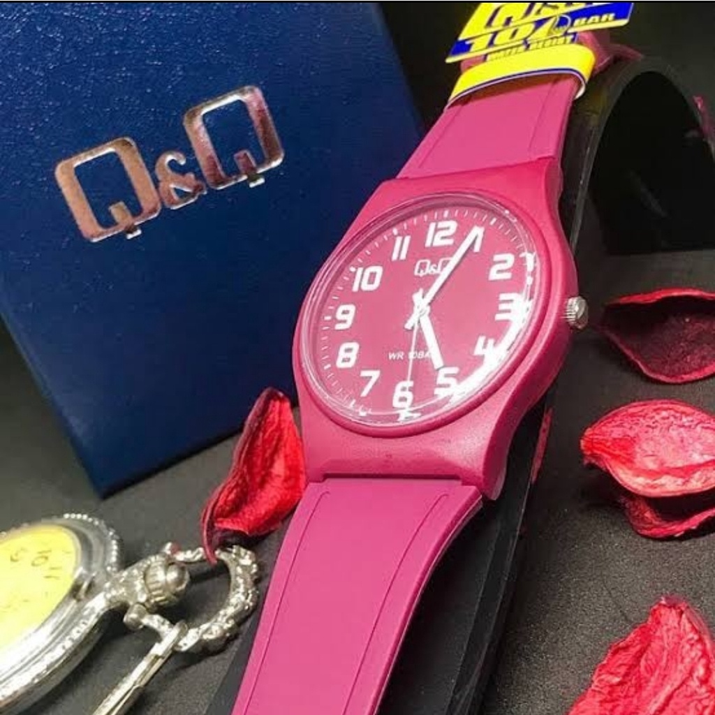 Jam tangan wanita cewek QQ QnQ Q&Q VS42J VS42 original garansi
