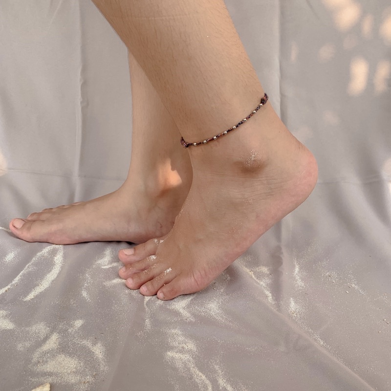 AGATE ANKLET (gelang kaki/ gelang etnik/ gelang simpel/ gelang handmade/ gelang tali)