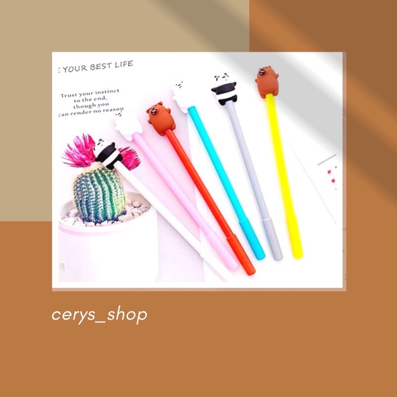 

Pulpen Cair We Bear Bears