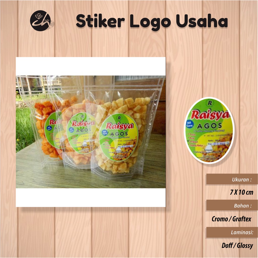 

Stiker Kemasan Makanan