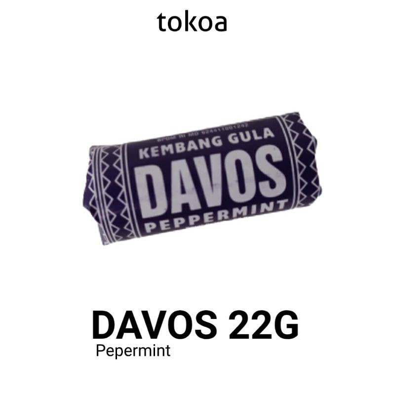 

PERMEN DAVOS PEPERMINT 22G