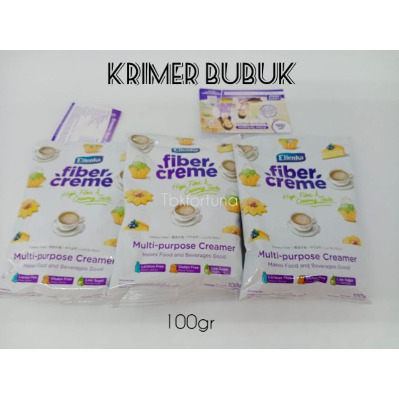 

Fiber creme sachet 100gr