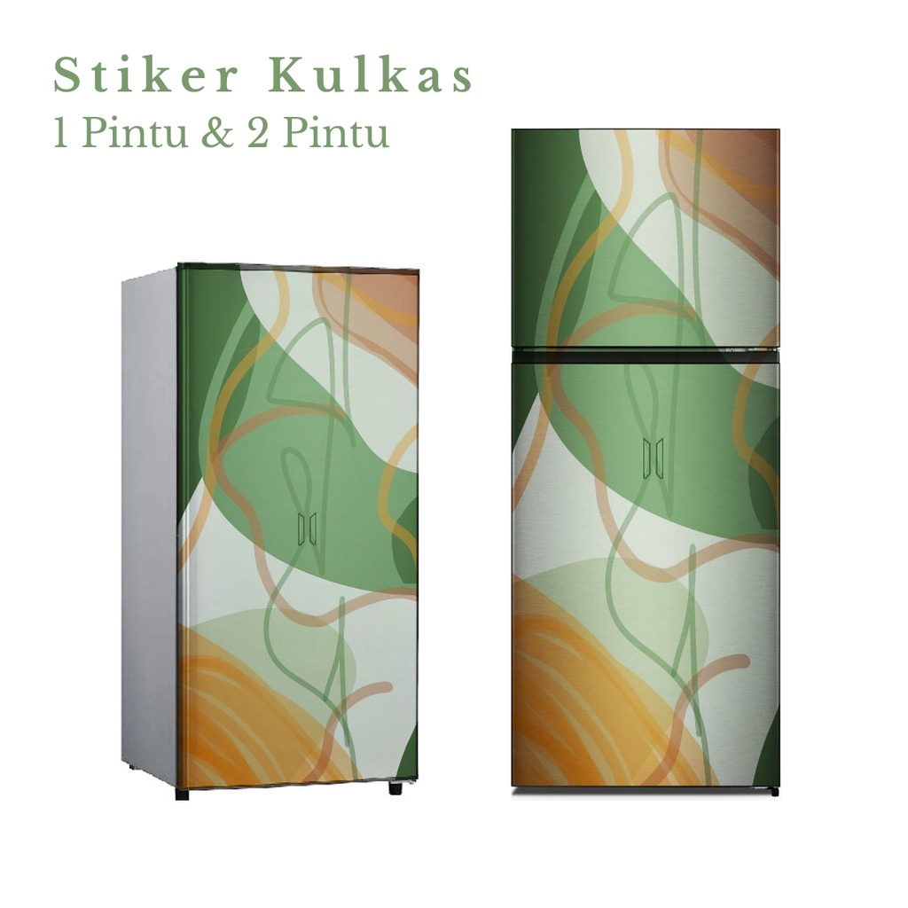 Stiker Kulkas 1 Pintu dan 2 Pintu motif BTS-15 - FX
