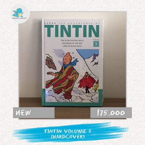 The Adventures of Tintin Volume 5 (Egmont)