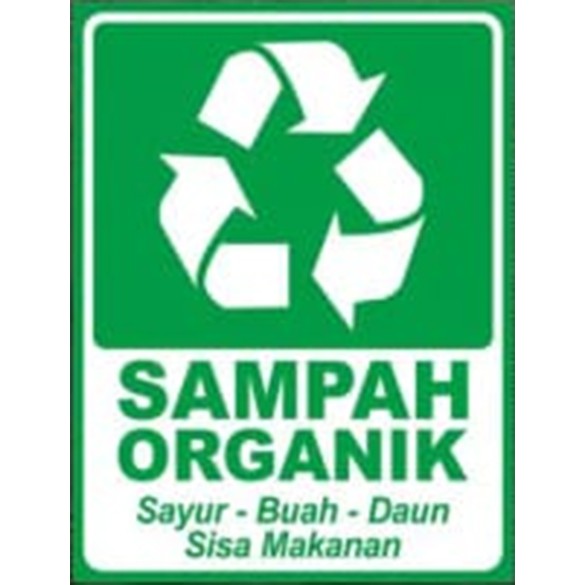 Tulisan Sampah Organik Tempat Sampah Organik Dan Anorganik - Riset