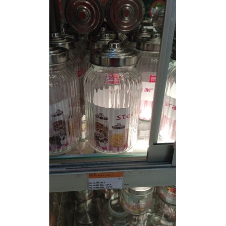 toples kaca bening uk besar