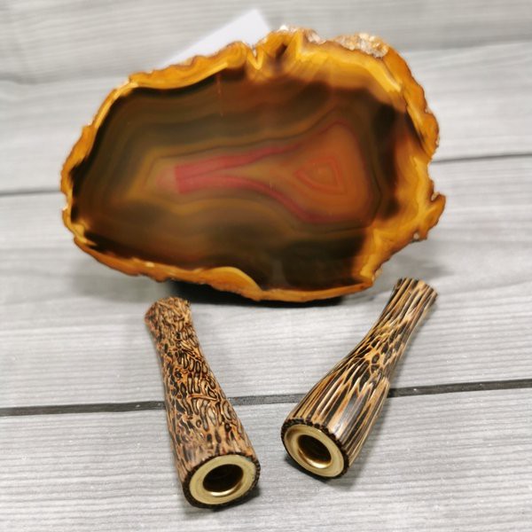 Pipa Cangklong Once Kayu Aren Mini Original Dengan Ring