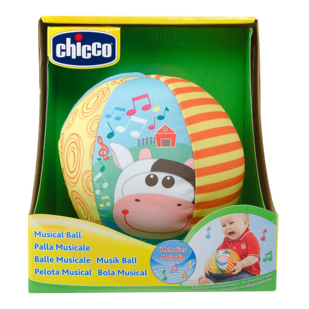 Chicco Toy Musical Ball / Mainan Bola Musik Bayi