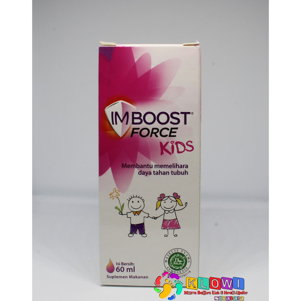 100% Original Imboost Force Kids Sirup  60 Ml / Suplemen Daya Tahan Tubuh