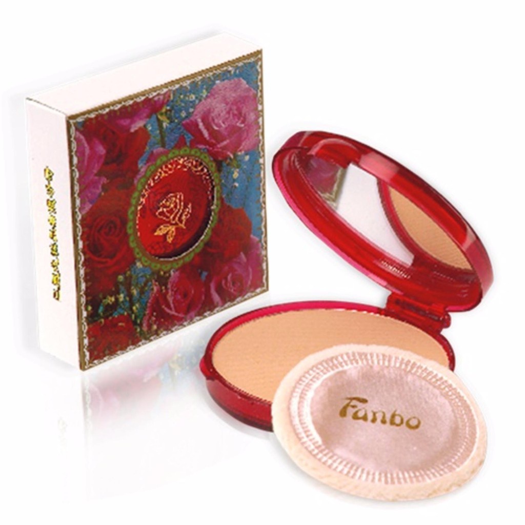 FANBO COMPACT POWDER ROSE