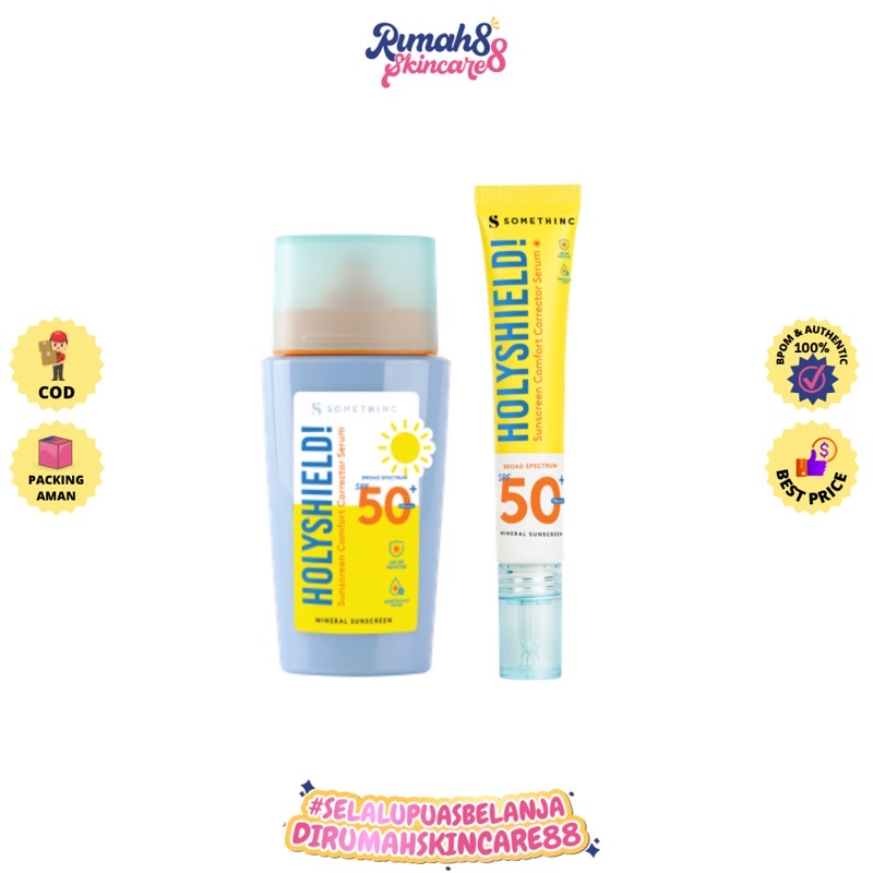 SOMETHINC Holyshield! Sunscreen Comfort Corrector Serum SPF 50+ PA++++ | Sunscreen Somethinc