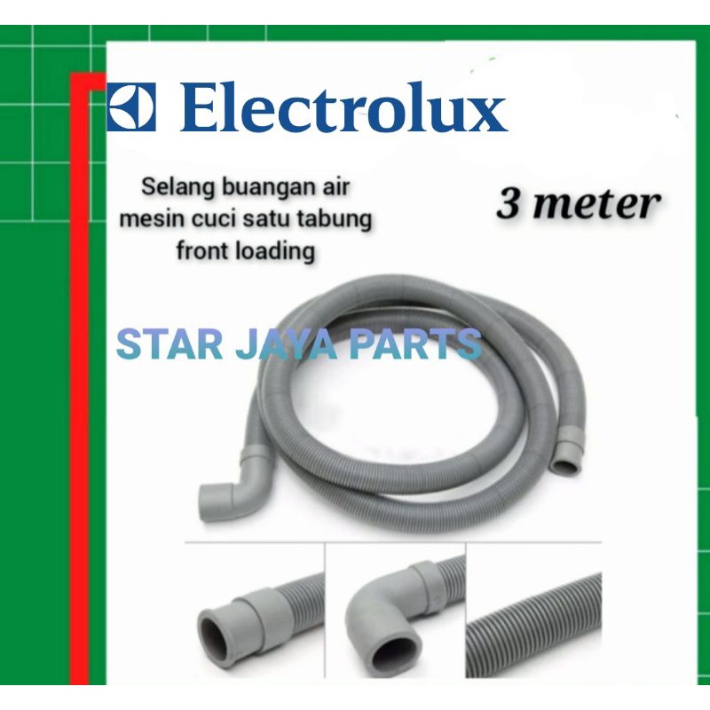 Selang pembuangan air mesin cuci Electrolux front loading 3 meter