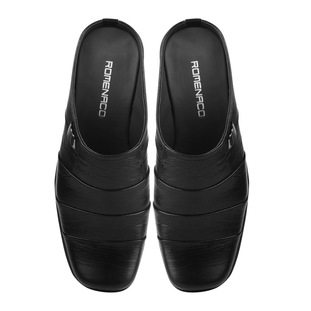 Sandal Sepatu Pria Romenaco R64 Model Bustong Kulit Asli