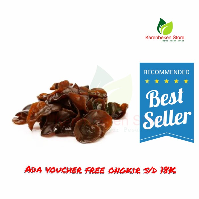 

Jamur Kuping per 200 gram - 250gr