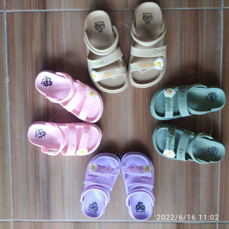 sandal anak slop dulux cewek