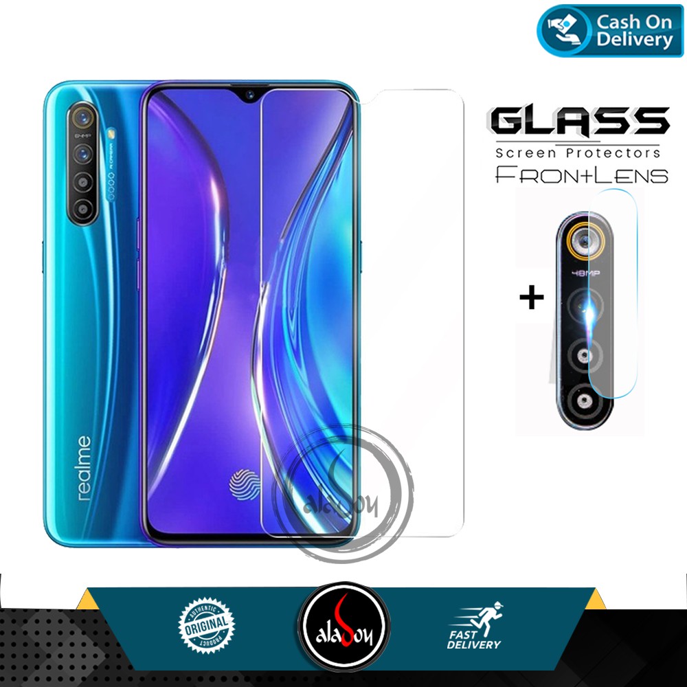 Paket Tempered Glass Clear Dan Tempered Glass Camera Lens Realme XT