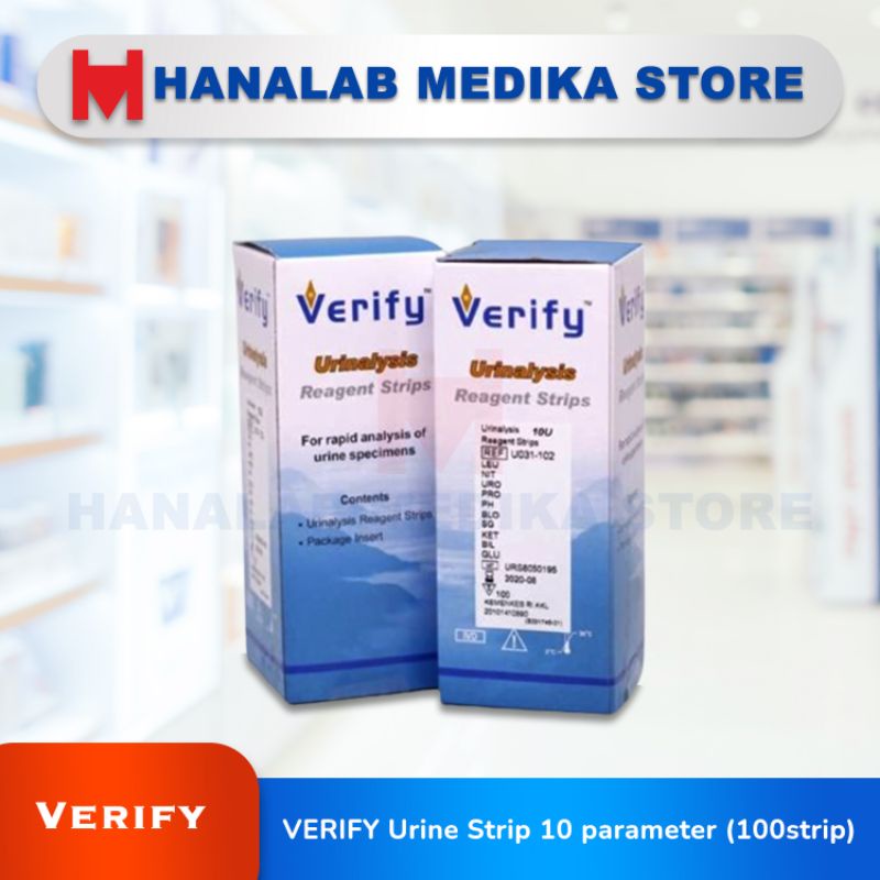 VERIFY Urine Strip 10 parameter 100strip