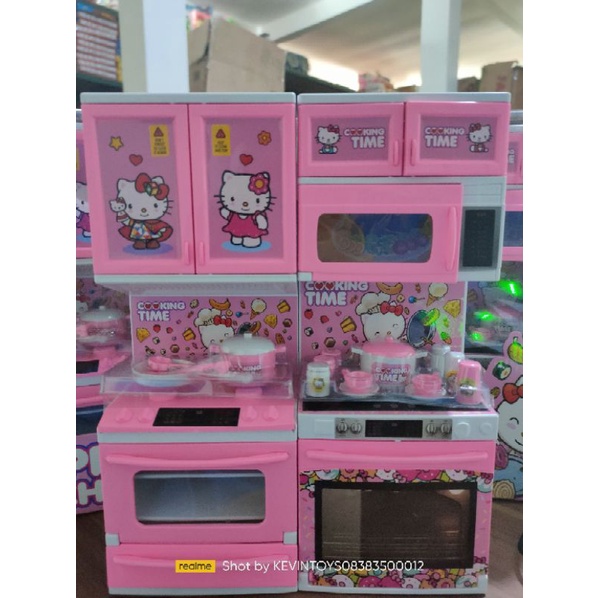 HAPPY KITCHEN HELLO KITTY / HAPPY KITCHEN LOL / MAINAN MASAK MASAKAN DAPURKU SET LENGKAP