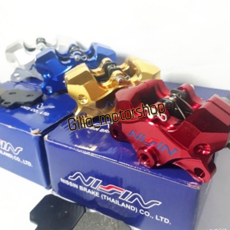 Kaliper Dua piston Nisin Kaliper 2 piston Nisin Motorcycle Accessories Universal