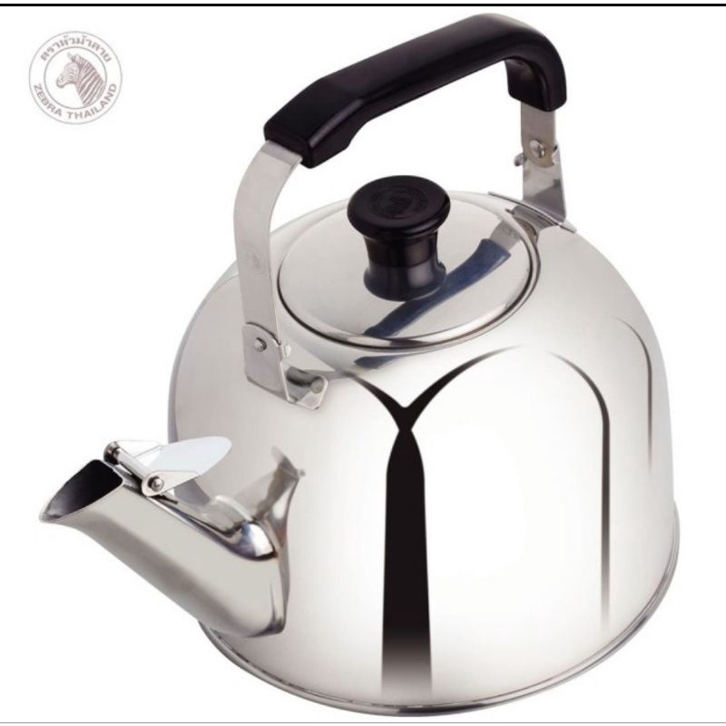 Teko Bunyi ZEBRA 4 Liter Bella 113532 Stainless Steel - Kettle Whistle