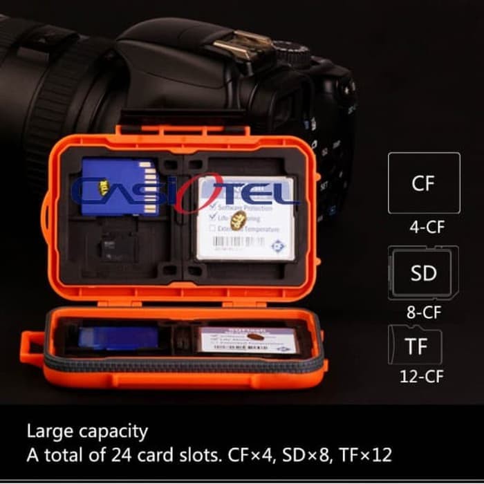 Memory Card Storage Kamera Memory Card Storage Case Waterproof