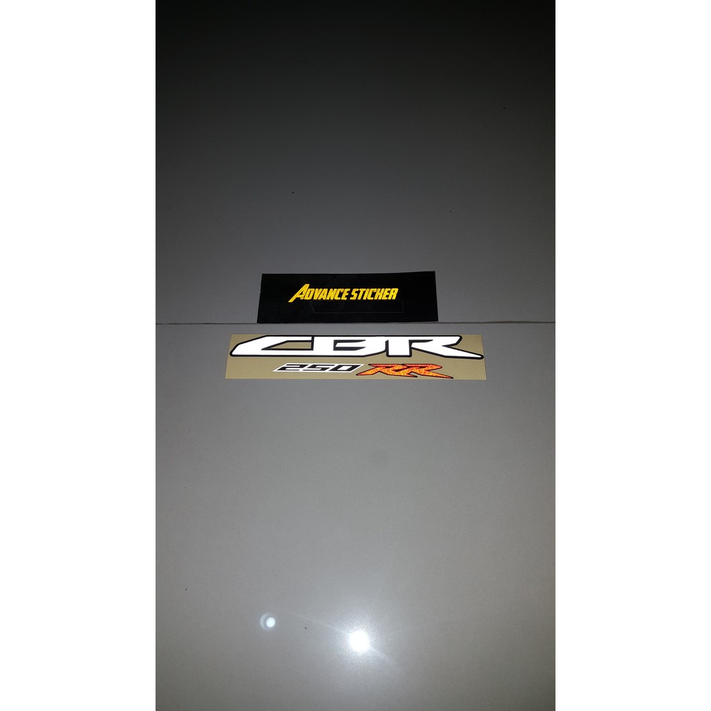 (stiker) sticker motor cbr 250RR logo