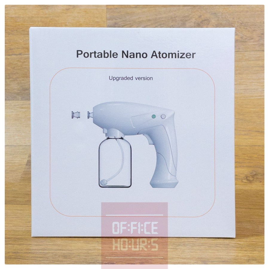 Portable Nano Spray Gun Atomizer Wireless Disinfektan USB type C - M1