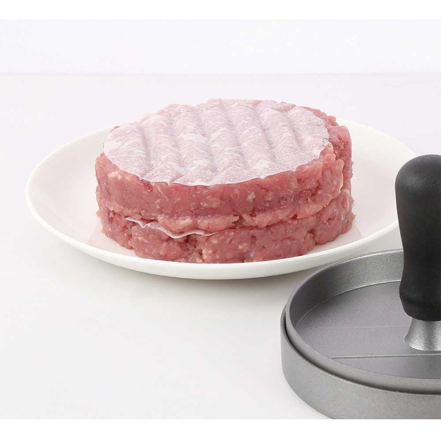 Cetakan Daging Burger Meat Patty Maker Press - D0986 - Silver